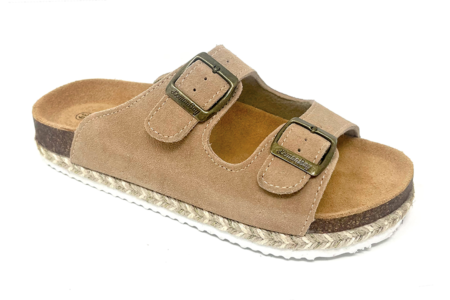 LEMON BAY - SUEDE BEIGE - TONG FEMME